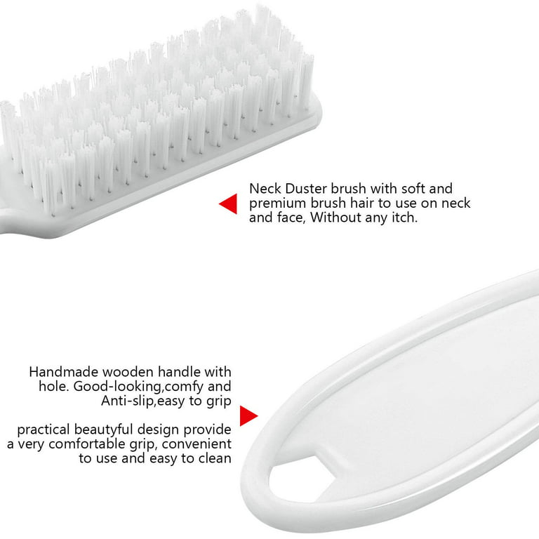 3 Pieces Clipper blade Cleaning brush Hair Clipper Cleaning nylon Brush  Nail Brush Trimmer Barber Cleaning Brush Tool 