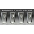 thumbnail image 2 of O'Grady Irish Coat of Arms Pint Glasses - Set of 4 (Sand Etched), 2 of 2