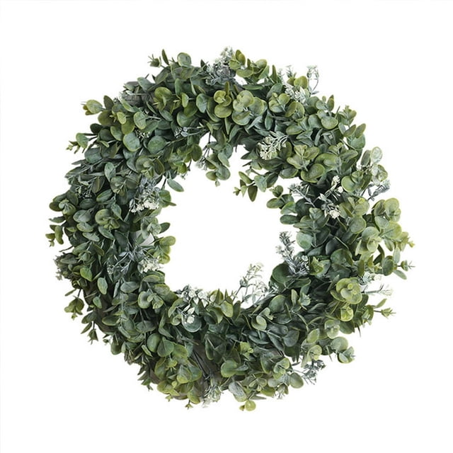 New Thanksgiving Autumn Door Plant Decoration Garland Simulation Hanger Eucalyptu Garland Home Home Decor Spring Signs for Front Porch