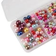 thumbnail image 6 of 1000 Pack Round Faux Pearl Beads Jewelry Making Assorted in Box, 6 of 6