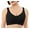 02-Black, variant on Daystry Womens Wireless Bras Full Coverage Comfortable Seamless Everyday Bras Soft Light Support Bras