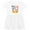 White with Speckles, variant on Inktastic When God Made Me He Said Ta-da Girls Toddler Dress