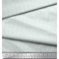 thumbnail image 2 of Soimoi Moss Georgette Fabric Numbers & Alphabets Small Print Fabric by The Yard 42 Inch Wide, 2 of 3