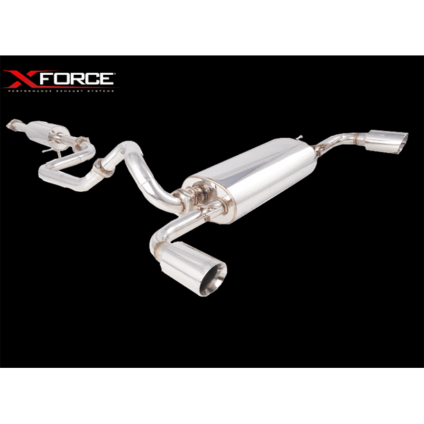 XForce ESMZ305CBS Stainless Steel 3" High Flow CatBack Exhaust