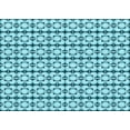 thumbnail image 1 of Ahgly Company Machine Washable Indoor Rectangle Transitional Tron Blue Area Rugs, 8' x 12', 1 of 7