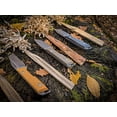 thumbnail image 6 of PROTO Warn Cliff EDC Full Tang Knife With a Sheath Included, 6mm Blade Thickness, Sleipner Steel 59-61 HRC, Modern Design by NN Knives, 6 of 8
