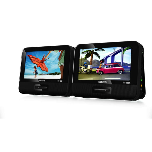 Philips Refurbished Rbpd7016 37 7 Portable Dvd Player Walmart Com Walmart Com