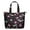 Pioneer Flower Floral-1, variant on Pioneer Flower Floral Print Pattern Travel Tote Bags for Women Carry On,Large Weekender Bags for Women Travel,Multi Functional Duffle Bag for Work,Shopping,Sports