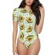 thumbnail image 1 of Fotbe Avocado Doing Sport Body de Mujer con Cuello Redondo y Mangas Cortas, Sin Mangas Ajustado, Suave, Cómodo y Básico-Medium, 1 of 7