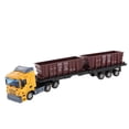 thumbnail image 2 of fastboy 1:48 Diecast Cars Toy Engineering Vehicles Yellow Carrier Truck, 2 of 6