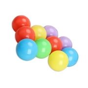 Mymisisa 10pcs 8cm Soft Plastic Ocean Ball Colorful Ball Fun Ball Kids Swim Pit Toys