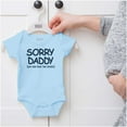 thumbnail image 5 of Sorry Daddy you have Two Bosses Now Romper Boys or Girls Infant Baby Brisco Brands 6M, 5 of 6
