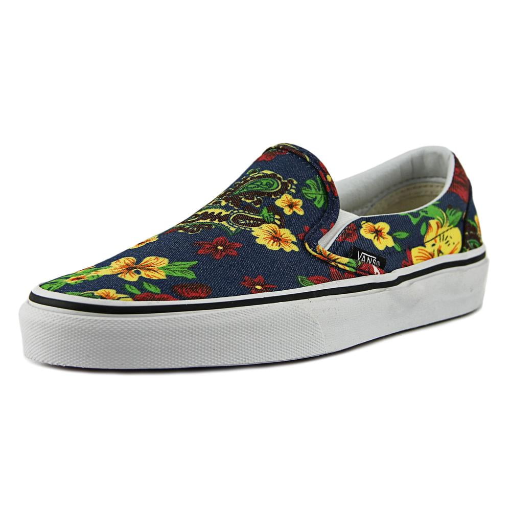 vans aloha slip ons