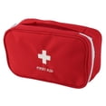 thumbnail image 1 of Acampar Al Aire Libre De Poliéster Rectángulo Emergencia Primero Ayuda Médica Rescate Rojo De Bolso Unique Bargains botiquines de primeros auxilios para acampar, 1 of 6