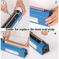 thumbnail image 5 of nipocaio Impulse Heat Sealing Machine Polyethylene Bag Heat Sealing Machine Plastic Bag Heat Sealing Machine PE PP Bag Heat Sealing Machine, 5 of 5