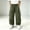 Army Green # Boys Pants, variant on Falkdiz Boys Cargo Pants Drawstring Open Bottom Pockets Wide Leg Sport Relaxed fit Elastic Waist Trousers for Boys Pantalones, Army Green, Size: 5-6 Years