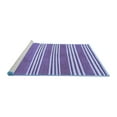 thumbnail image 2 of Ahgly Company Machine Washable Indoor Rectangle Oriental Blue Traditional Area Rugs, 2' x 4', 2 of 4