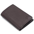 thumbnail image 7 of Genuine Leather Slim Trifold Wallet for Men RFID Safe Wallet Holiday Gift for Him by J.T.C, 7 of 7