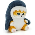 thumbnail image 2 of Soft Cute Shark Cat Plush Toy Stuffed Animal Doll (20cm/7.8in), 2 of 4