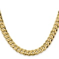 thumbnail image 2 of Primal Gold 14 Karat Yellow Gold 8.5mm Beveled Curb Chain, 2 of 4