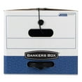 thumbnail image 2 of Bankers Box LIBERTY Plus Storage Box Letter String/Button White/Blue 12/Carton 11111, 2 of 5