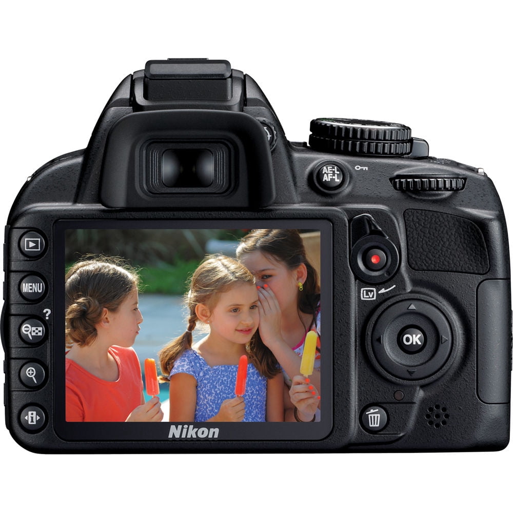 Nikon D3100 Digital DSLR Camera with 18-55mm VR Lens Bundle With