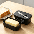 thumbnail image 3 of ACDANC 2026 New Butter Dish with Lid for Fridge Or Countertop,Sealed Storage Container for Cheese and Spread,Durable Plastic Tray Box,Kitchen Organization Tool Cheese Storage, 3 of 7