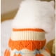 thumbnail image 2 of Suéter De Punto De Gato, Lindo Suéter De Punto Con Patrón De Fresa, Adecuado Para Gatos Y Perros De Tamaño Pequeño Y Mediano,Orange,S [Clase De Energía A], 2 of 5