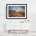 thumbnail image 2 of Rainbow Over Senaatintori - Helsinki Finland Photography Black Framed Wall Art Print 12 x 18 inches, 2 of 4