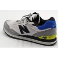 thumbnail image 3 of New Balance Shoes Mens 8 Suede Black White Grey ML515TRC Retro 515 (D3), 3 of 5