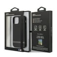 thumbnail image 4 of iPhone 12 Pro Max - Hard Case Black Carbon & Aluminum Metal Logo - BMW, 4 of 4