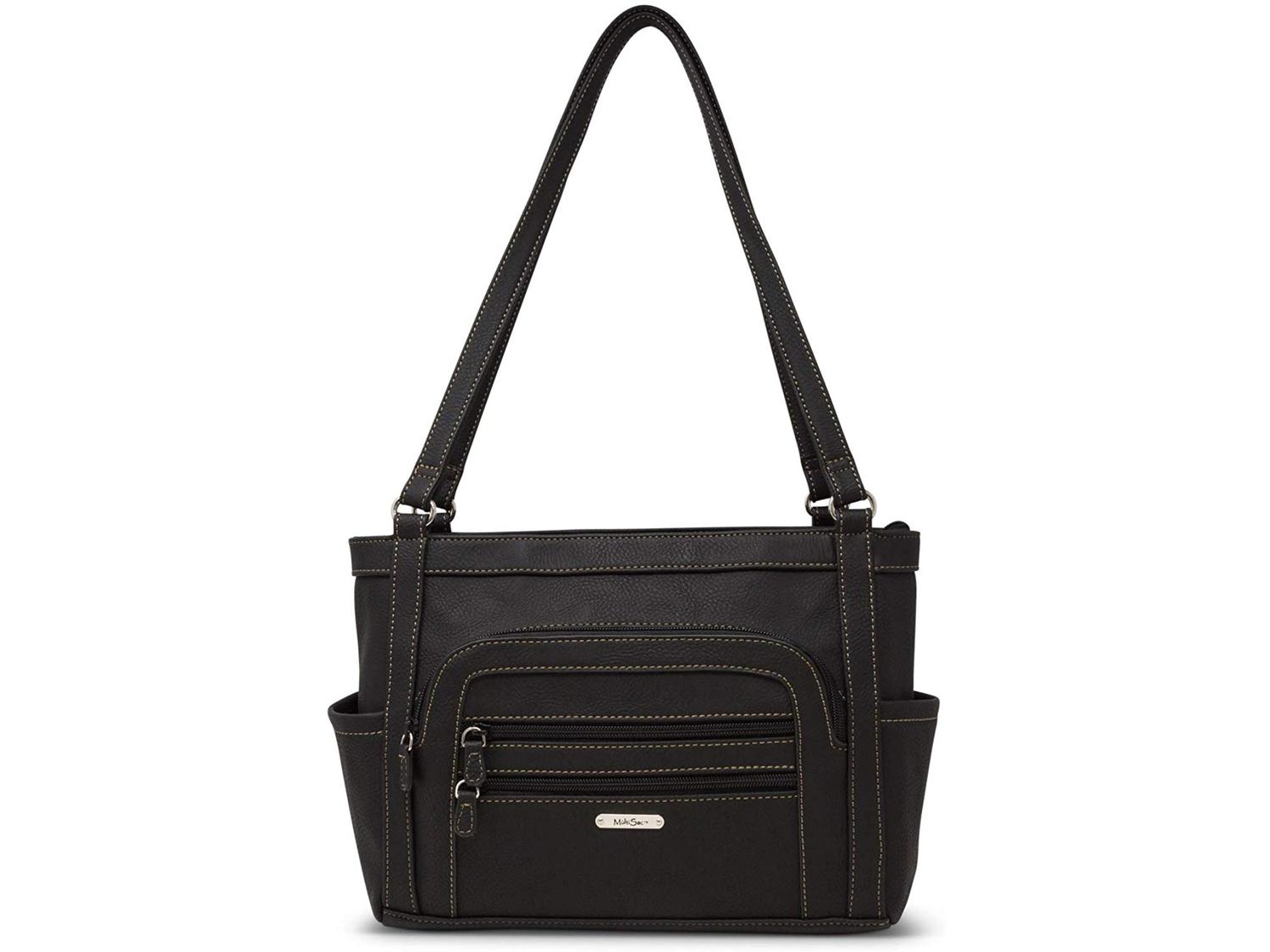 MultiSac MultiSac Omega Tote Shoulder Bag,, Black(vintage Nappa