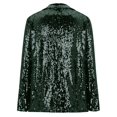 thumbnail image 4 of JFBUJC Womens Sequin Blazer Jacket Open Front Long Sleeve Sparkly Glitter Party Cardigan Coat, 4 of 5