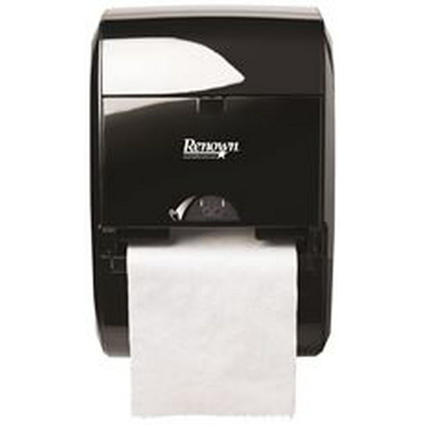 Renown HighCapacity Electronic Towel Dispenser, Black, 8 In. Walmart