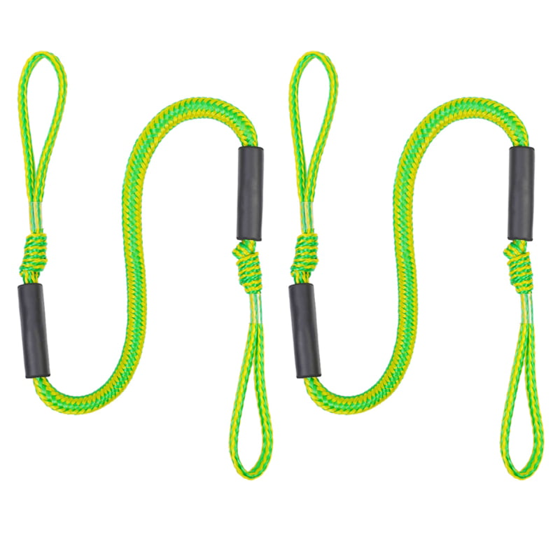 YEUHTLL 2pcs Bungee Dock Lines Stretchable Bungee Cords Line for Jet ...