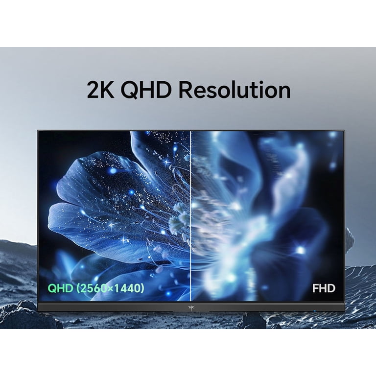 KTC 27 Inch QHD Computer Monitor 100Hz, Up to 120Hz, IPS Panel, 2K