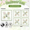 thumbnail image 2 of 50Pcs Mahjong Cocktail Napkins White Green Disposable Paper Napkin Decorative Beverage Dessert Hand Napkin for Wedding Bridal Shower Birthday Party, 2 of 4