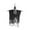 Black, variant on QLUEWX Halloween Skeleton Witch Hanging Decorations, 39.4" Saffron Tattered Gauze Skull Witch with Witch Hat, Spooky Props Halloween Party Decorations, Halloween Decor for Home Outdoor Haunted House
