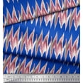 thumbnail image 3 of Soimoi Cotton Voile Fabric Zig Zag Abstract Print Sewing Fabric Yard 42 Inch Wide, 3 of 3