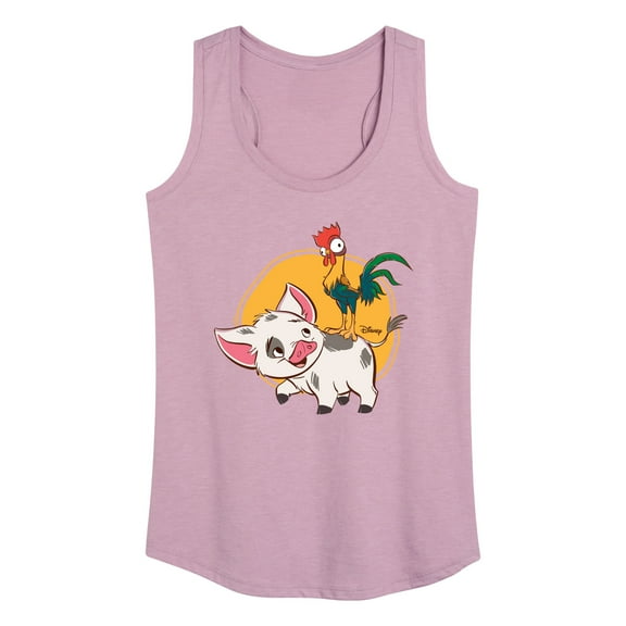 Disney - Pua And Hei Ehi - Women's Racerback Tank Top