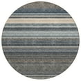 thumbnail image 2 of Addison Rugs Chantille Indoor/Outdoor Transitional Geometric, Abstract Taupe Washable Round Rug, 8' x 8', 2 of 6