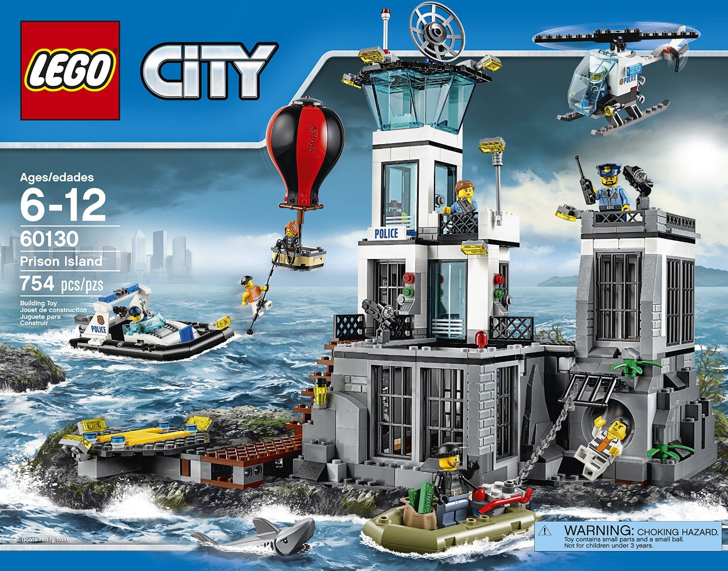 Lego City Prison Island Building Kit -