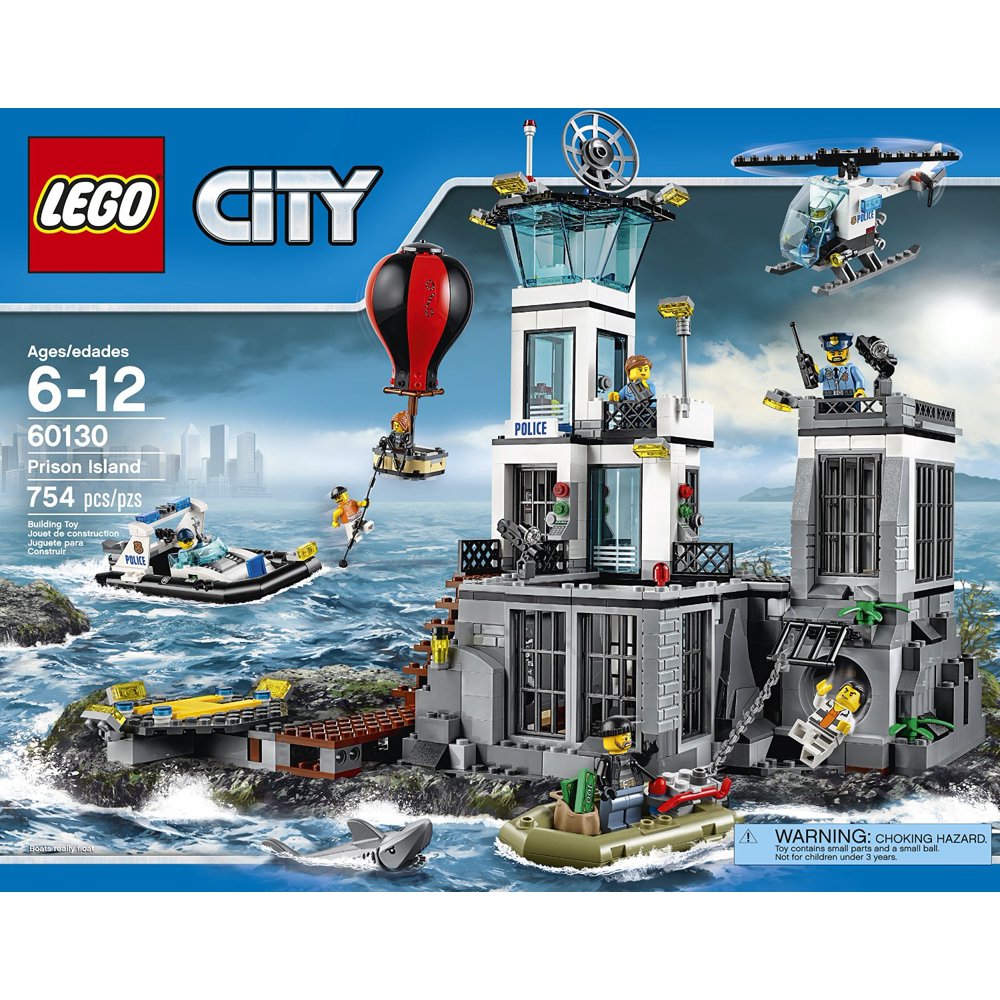 Lego City Prison Island Building Kit