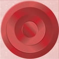thumbnail image 1 of Ahgly Company Tapis d'Intérieur Lavable en Machine Carré Transitionnel Pastel Rouge Rose, 6 Pieds Carré, 1 of 7