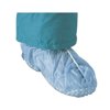 Radnor 64055473 One Size Fits All Blue Polypropylene Disposable Shoe Cover With Elastic Top (50/PR)