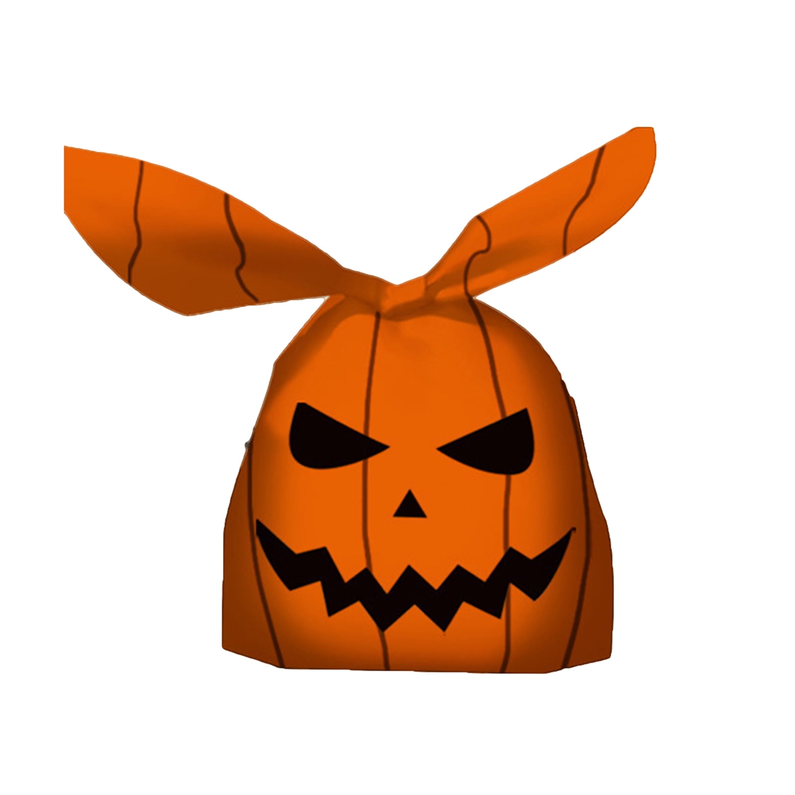 LYU 50Pcs Candy Bag Pumpkin Zombie Bat Print Portable Large Capacity