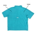 thumbnail image 2 of Habit Men's Herring Lake Short Sleeve Button Down Vented Fishing UPF River Shirt, 2 of 4