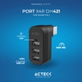 thumbnail image 3 of HUB USB Acteck AC-937078 3 en 1 Negro, 3 of 4