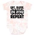 thumbnail image 3 of Inktastic Eat, Sleep, Jiu Jitsu, Repeat Boys or Girls Baby Bodysuit, 3 of 5