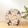 thumbnail image 6 of Gaeub Cute Bee Honey Jar Hive Bear Print Ceramic Plate,Dinner Plates,Bone China Decorative Plates with Display Stand,Art Ceramic Ornaments for Wall Hanging Decoration-10in, 6 of 6